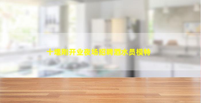 十堰刚开业夜场招聘酒水员模特